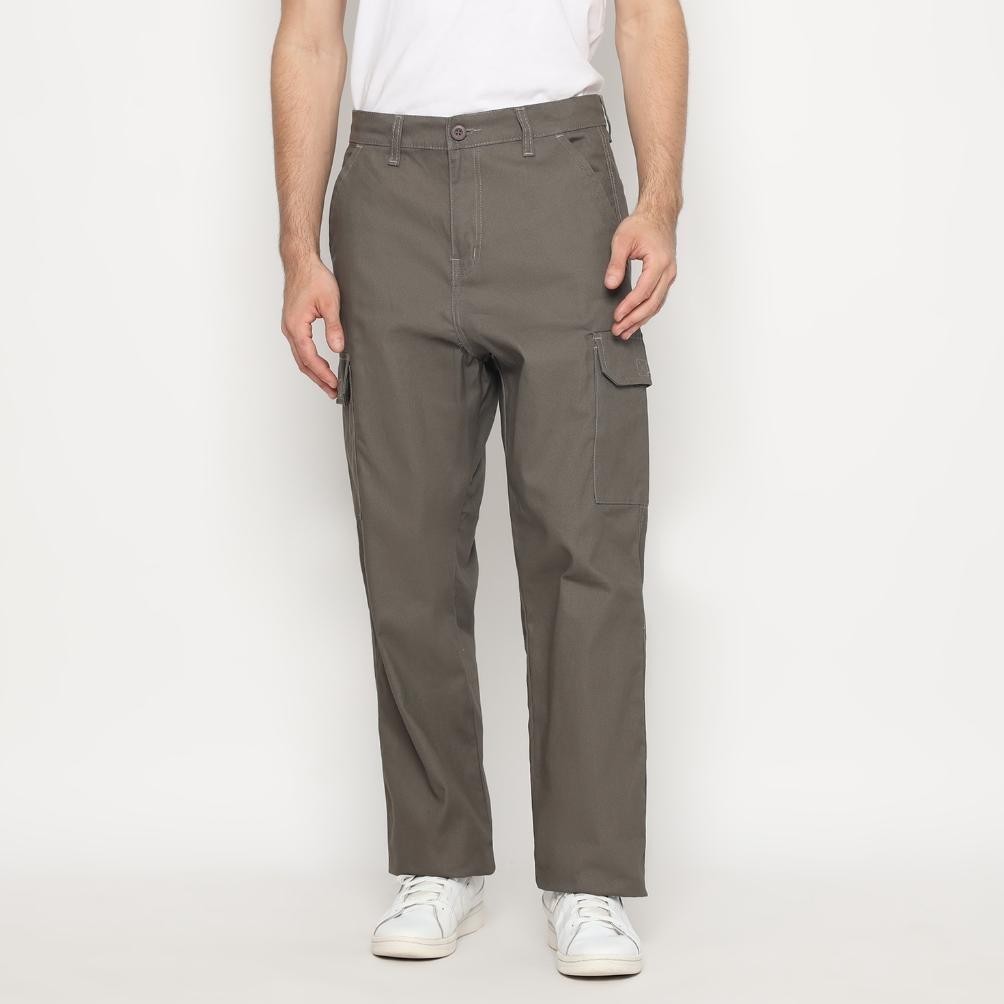 Celana Panjang Tactical Pria Cargo Pants Regular Fit Non Stretch Morton Ey Texas
