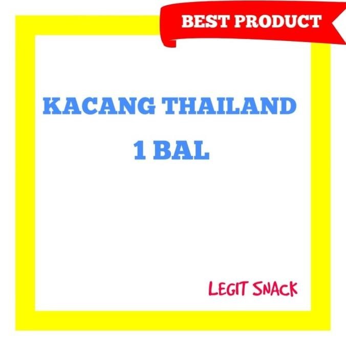 

KACANG THAILAND 5 KG HARGA GROSIR 1 BAL - PEDAS