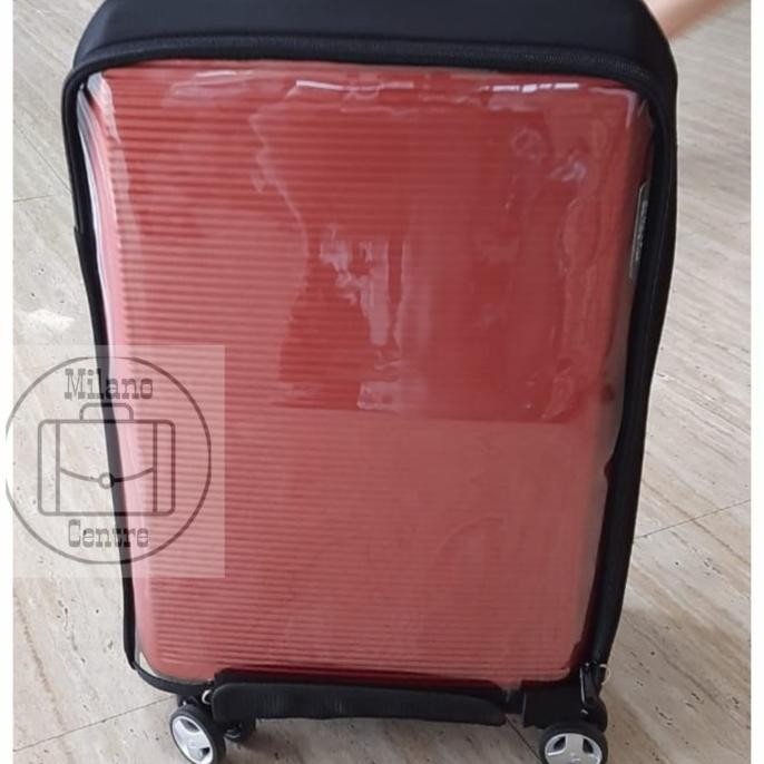 Luggage Cover Koper Samsonite Foldable Mika Zipper