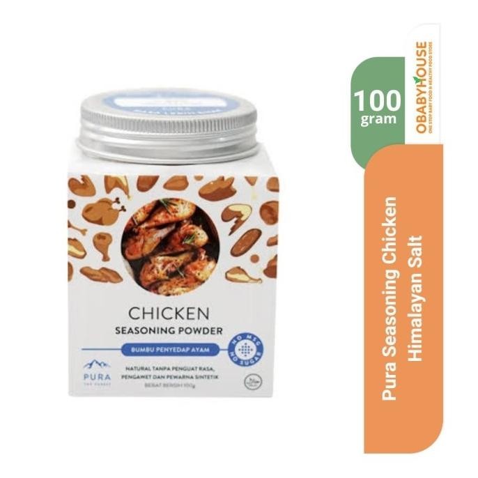 

Pura Seasoning Chicken Himalayan Salt - 100 gram