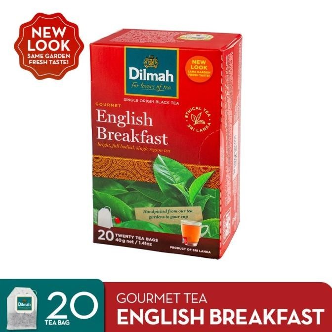 

Dilmah Gourmet Tea English Breakfast - Teh Celup