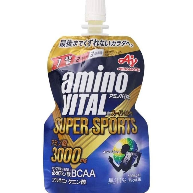 

Ajinomoto Amino Vital 100GR Pcs / Minuman Jeli Asam Amino Rasa Apel