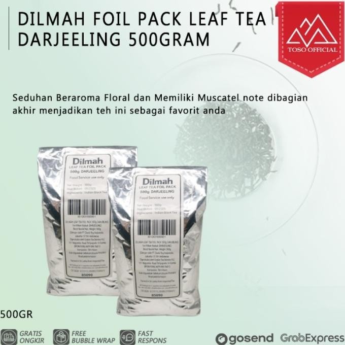 

Promo Dilmah Foil Pack Leaf Tea Teh Darjeeling 500 gram