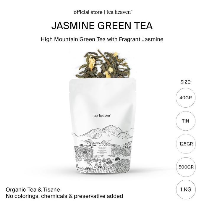 

Teh Hijau Melati Premium Organic Jasmine Green Tea