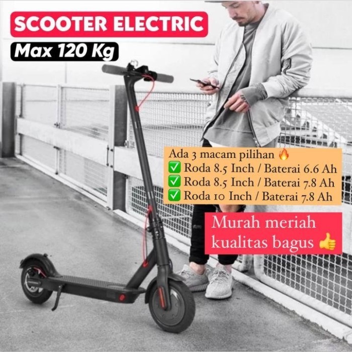 SCOOTER ELECTRIC DEWASA SKUTER LISTRIK OTOPED ORIGINAL BEST QUALITY