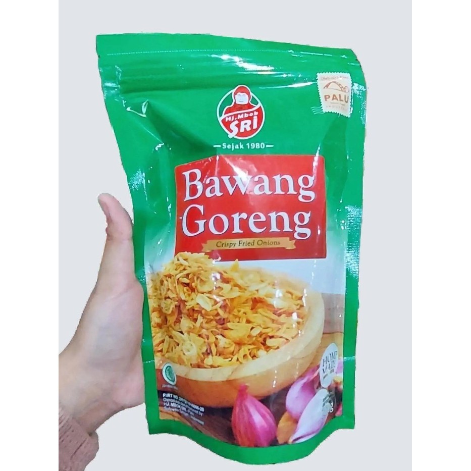 

Bawang Goreng Palu Hj Mbok Sri 200 Gr Sri Rejeki