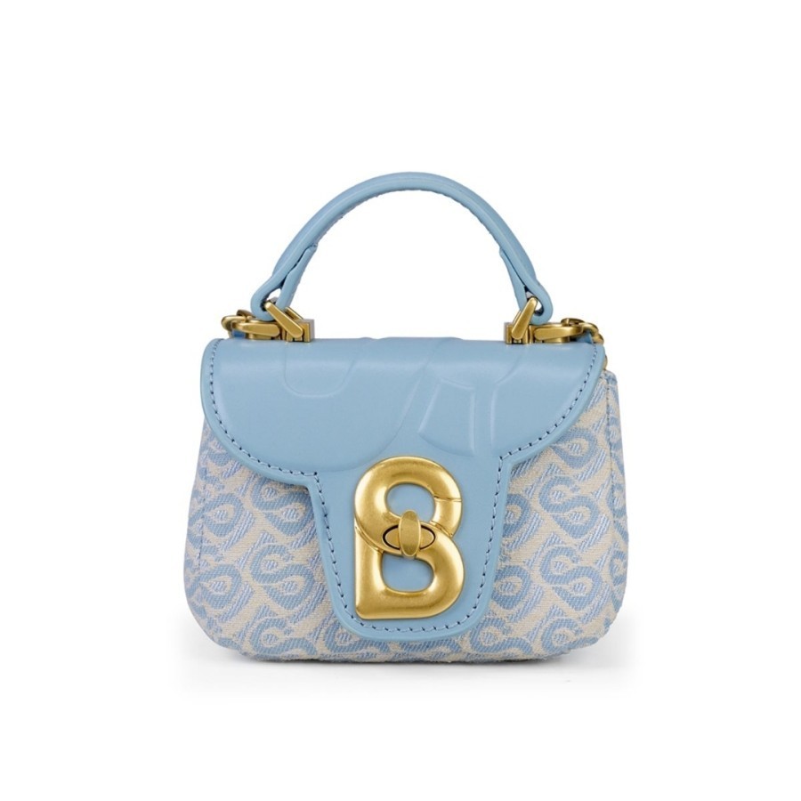 Buttonscarves Alma Bimu Jacquard Bag - Skyway, Small