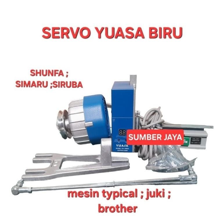 dinamo servo yuasa mesin jahit/obras typical/juki/ brother dll