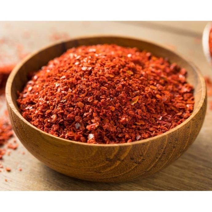 

Hae Cham Red Pepper Powder 1Kg | Gochugaru | Gochukaru | Cabai Korea