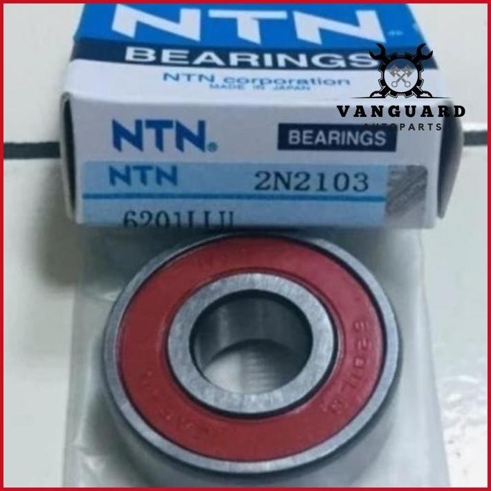 BALL BEARING BERING 6201LLU 6201 LLU NTN ORIGINAL