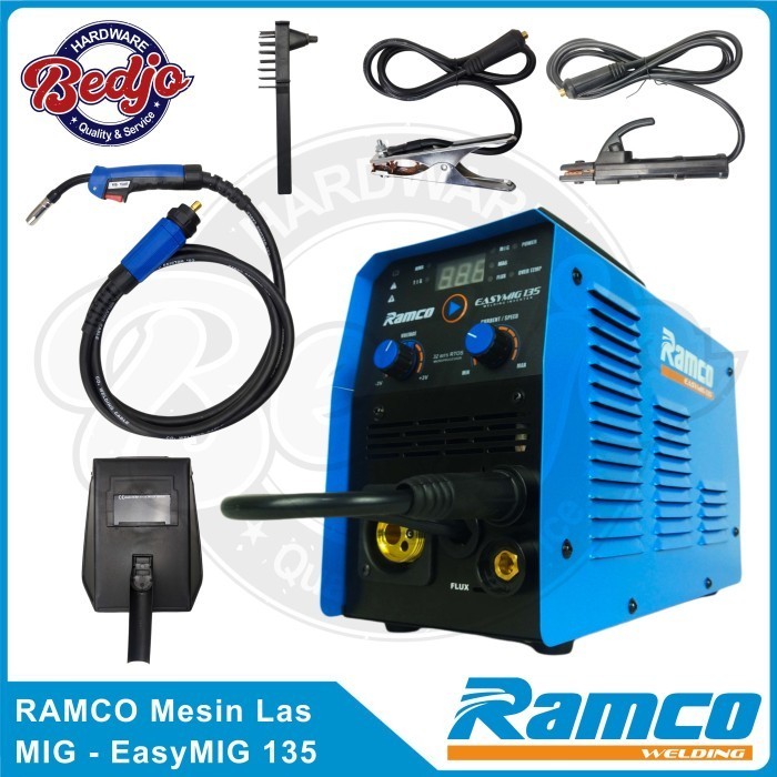 Terbaru Ramco Mesin Las Inventer Mig Multifungsi - Easymig 135 - Easy Mig 135 Promo Terlaris