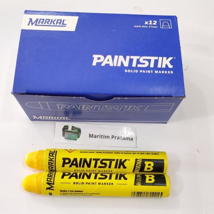 

Paint Stick Markal B-Yellow / Marker Penanda Logam