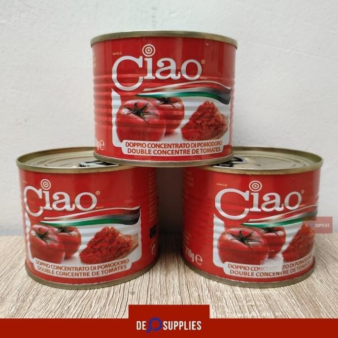 

Ciao Tomato Paste 28/30 800Gram Pasta Tomat Italy