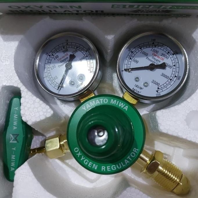 Regulator Oksigen Las Regulator Medis Oxygen O2 Tabung Besar Murah Cucubintan