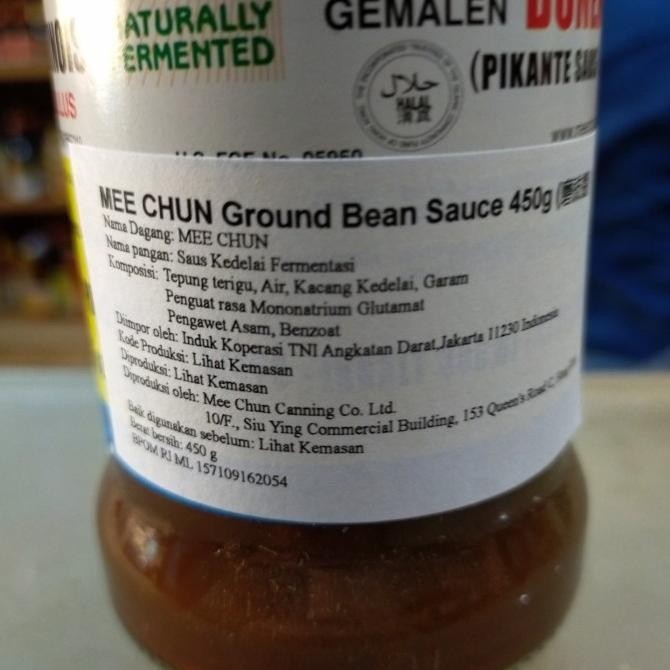 

Mee Chun Ground Bean Sauce Botol 450Gr