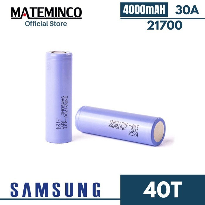 Battery Samsung 40T 21700 4000 Mah