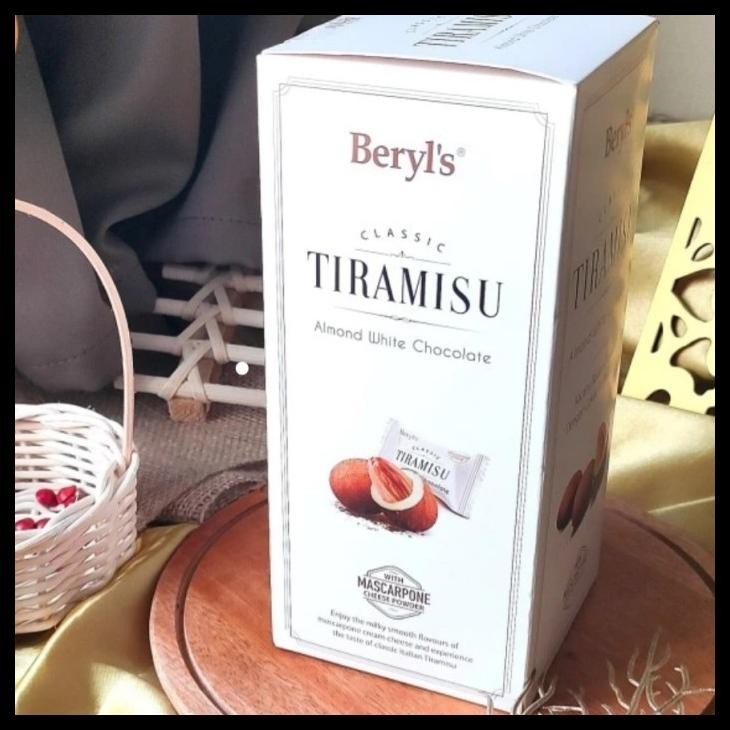 

Beryls White 200Gr Chocolate Tiramisu Malaysia Originalll 100%