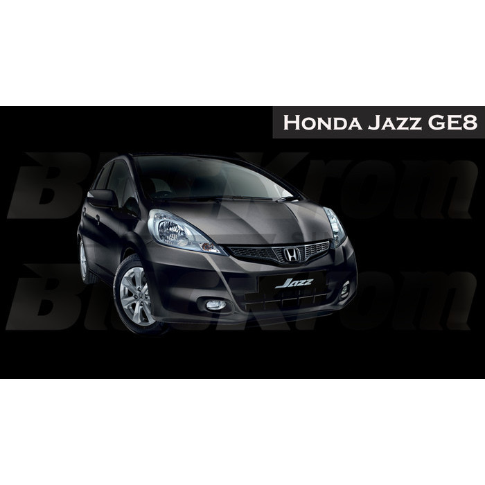 Logo Emblem Black Chrome Belakang Honda Jazz Ge8