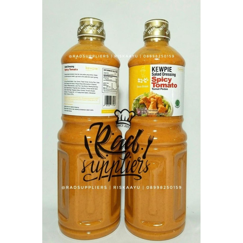 

Kewpie Salad Dressing Spicy Tomato 1Liter