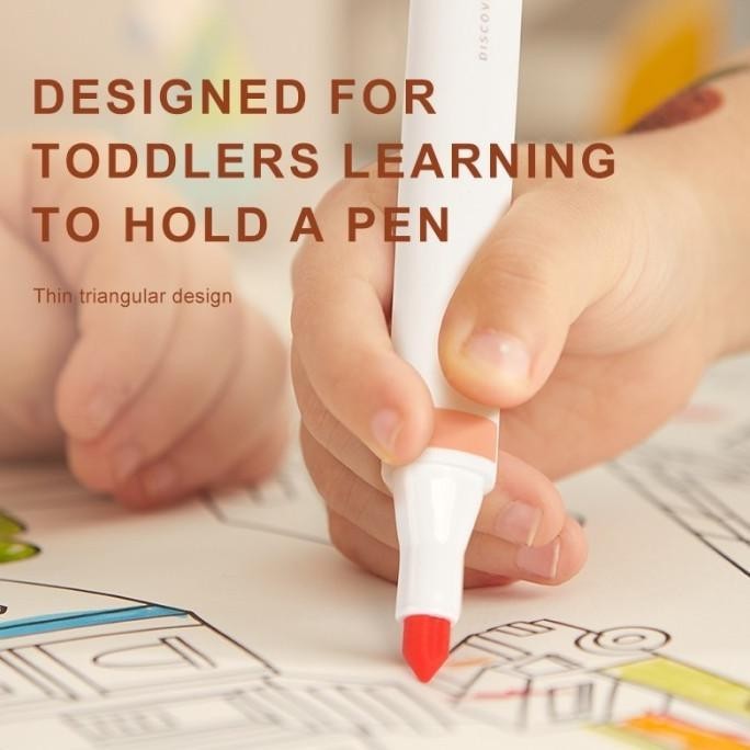 

Washable Marker 36 Warna Colors Spidol Aman Body Face Painting