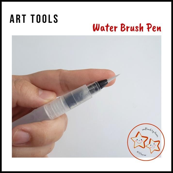 

TERMURAH 6PCS/SET REFILLABLE WATER BRUSH PEN SET / KUAS CAT AIR / KALIGRAFI !!!!!!!