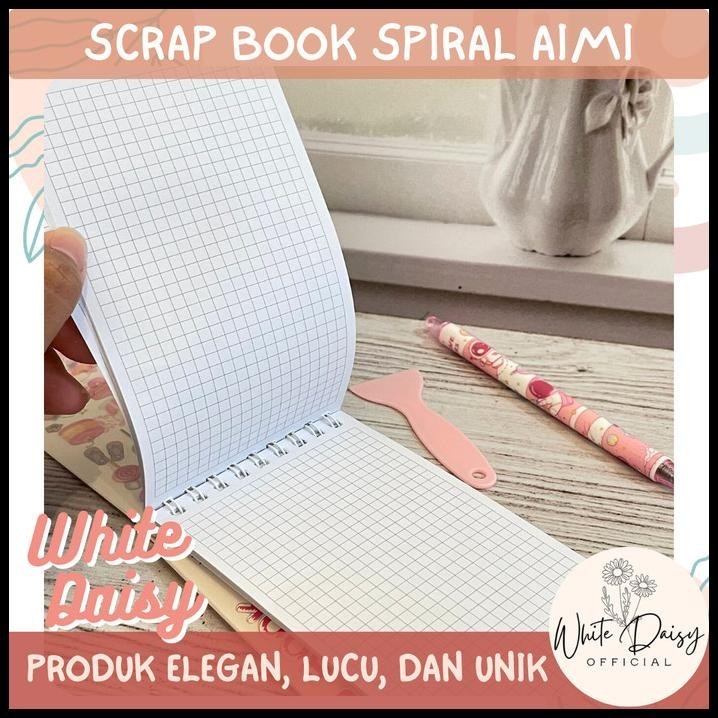 

TERBARU SCRAP BOOK SPIRAL AIMI STICKER + PERATA DAN PULPEN LUCU IMUT UNIK !!!!!!