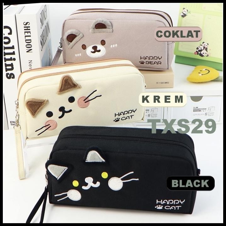 

HOT DEAL TEMPAT PENSIL KARAKTER KUCING TERBARU PENCIL CASE BOX PENSIL VIRAL KOREA ORGANIZER BOX PENCIL MULTIFUNGSI !!!