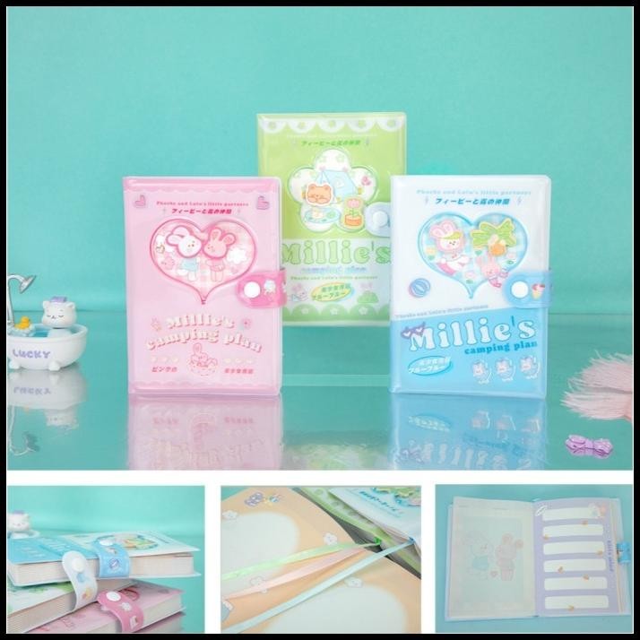 

DISKON BUKU DIARY KANCING A6 MILLIE'S CAMPING / NOTEBOOK BUKU CATATAN 6171 !!!!