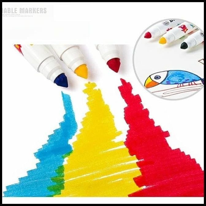 

DISKON JOAN MIRO BABYROO WASHABLE MARKERS 12 COLORS SPIDOL WARNA ANAK !!!