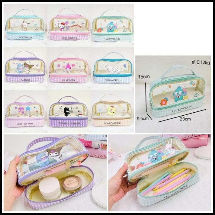 

TERMURAH KOTAK PENA LUCU KUROMI SUNRIO TEMPAT PENSI PULPEN KAWAII DUAL SLOT !!!!!!!
