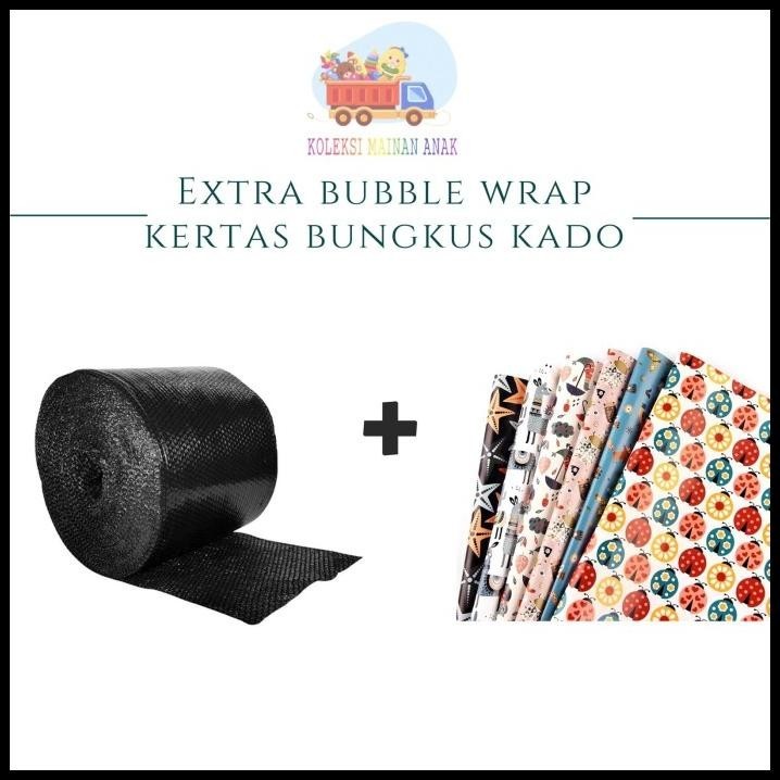 

TERBARU PACKING EXTRA BUBBLE WRAP DAN EXTRA KERTAS KADO !