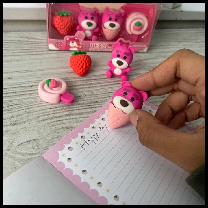 

BEST DEAL PENGHAPUS MINIATUR LOTSO BOX MEWAH 1 SET ISI 4 PCS CUTE UNIK TERMURAH !!!