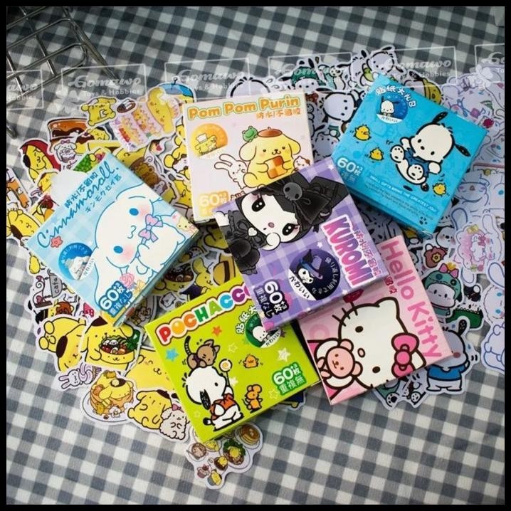 

GRATIS ONGKIR STICKER PACK SANRIO STIKER ANAK KUROMI HELLO KITTY