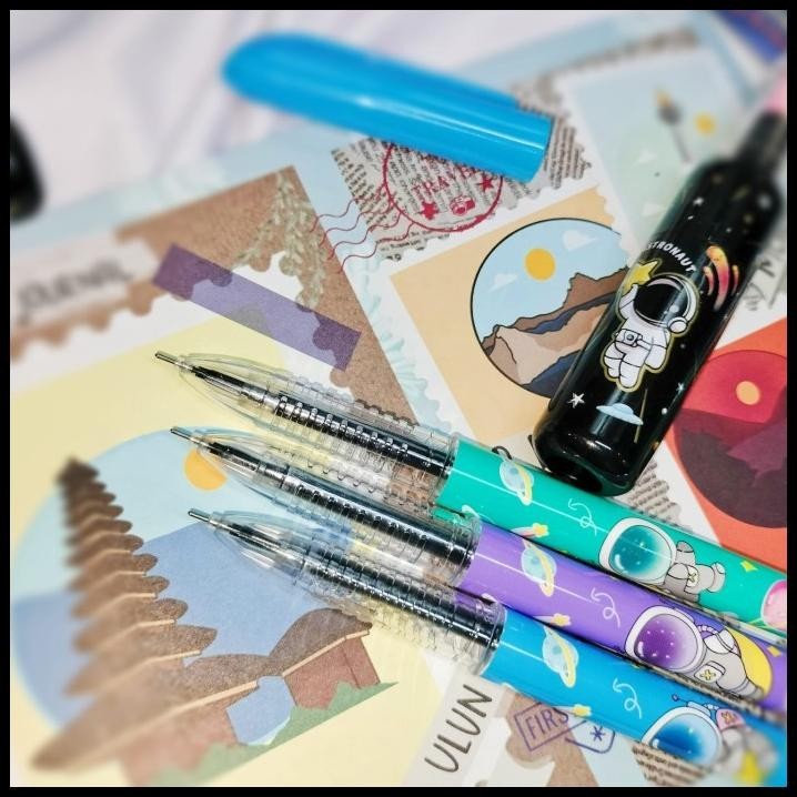 

TERMURAH PULPEN GEL ASTRONOT IMUT/PEN GEL V-TRO ASTRONAUT TINTA HITAM TERMURAH !!!!!!