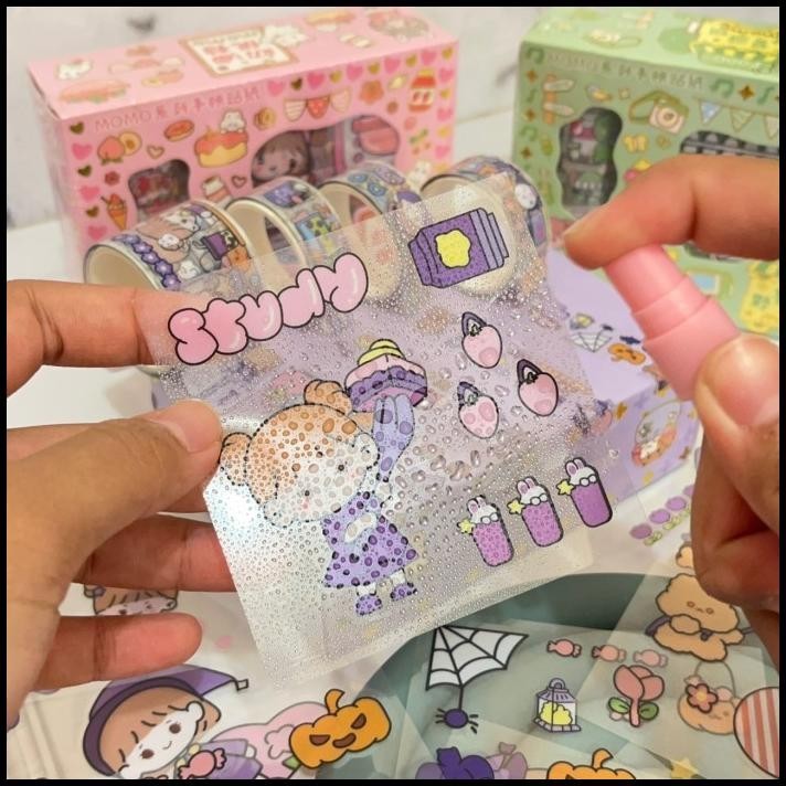 

GRATIS ONGKIR PAKET BOX STICKER MOMO YSR001 MOTIF LITTLE SWEET GIRL CUTE TERMURAH !!!!