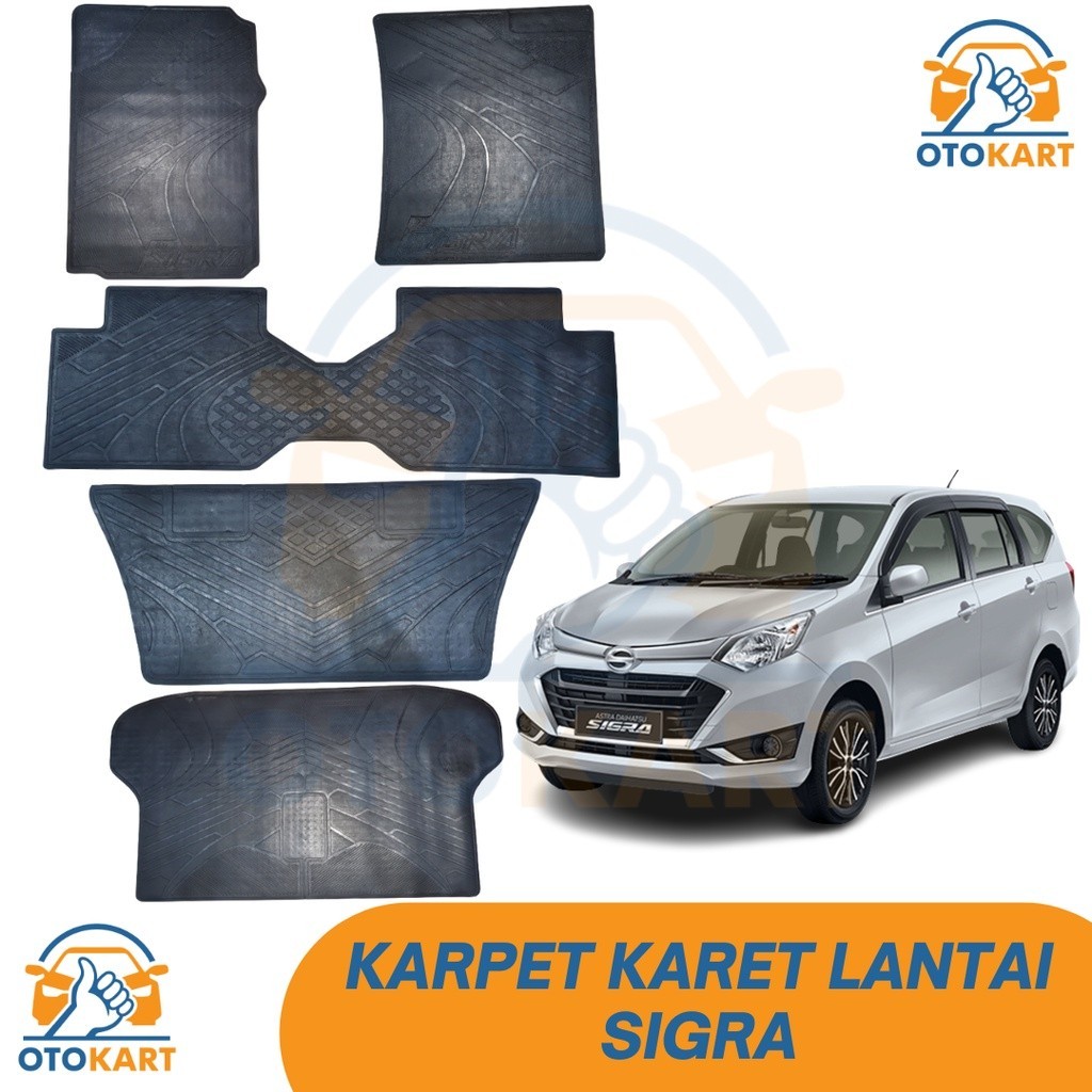 FAMILYDRUG l KARPET LANTAI KARET CALYA SIGRA / KARPET KARET MOBIL CALYA SIGRA / KARPET CALYA SIGRA