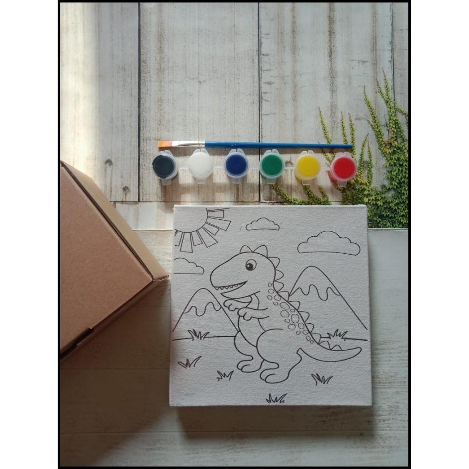 

HOT DEAL PAKET KANVAS LUKIS ANAK HAMPERS GOODIE BAG ULANG TAHUN