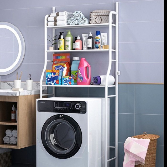 Rak Tempat Sabun Kamar Mandi & Rak Closet Stainless Serbaguna