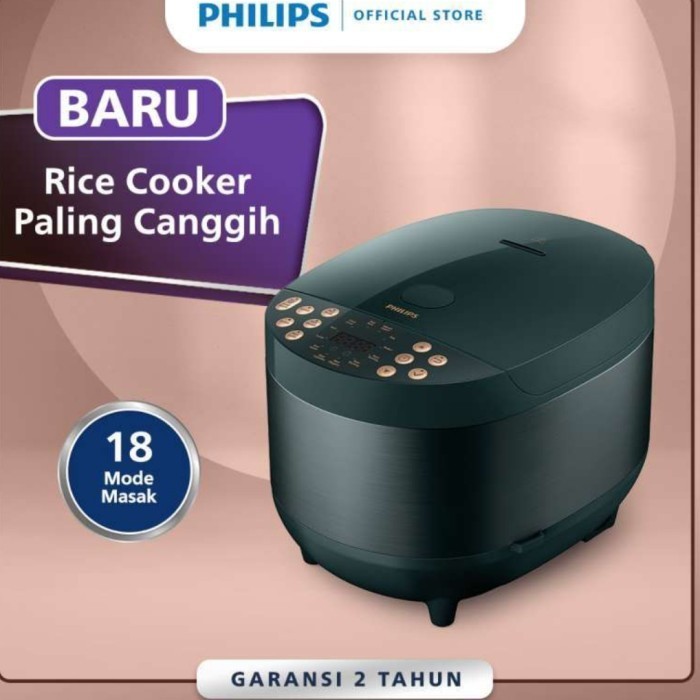 $$$$] Philips HD 4515/91 Rice Cooker Digital 18 Menu Serbaguna 4515 Mejikom