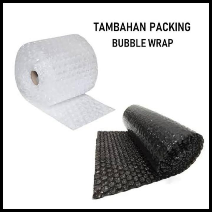 

HOT DEAL TAMBAHAN EXTRA PACKING BUBBLE WRAP !!