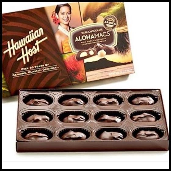 

Hawaiian Host Dark Chocolate Alohamacs