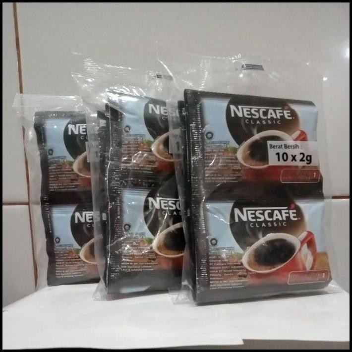 

TERMURAH NESCAFE KOPI INSTAN ISI 10 SACHET @2G !!!!