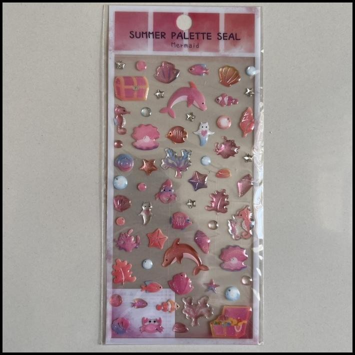 

BEST DEAL STIKER TIMBUK LUCU GLITTER SUMMER PALETTE !
