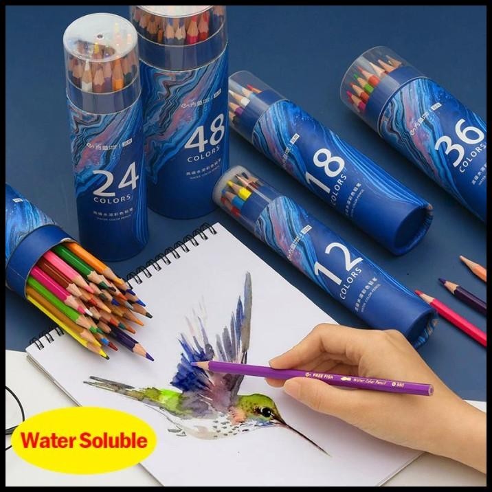 

GRATIS ONGKIR WATER PENCIL / COLOR PROFESSIONAL WATER SOLUBLE COLOR PENCIL PREMIUM !!!!!!!