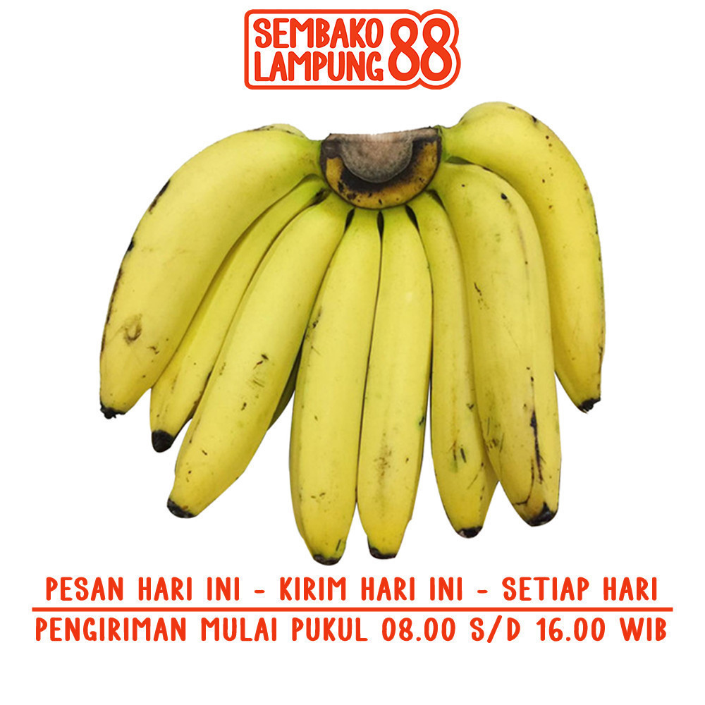 

Pisang Ambon 1 Sisir | Sembako Lampung 88