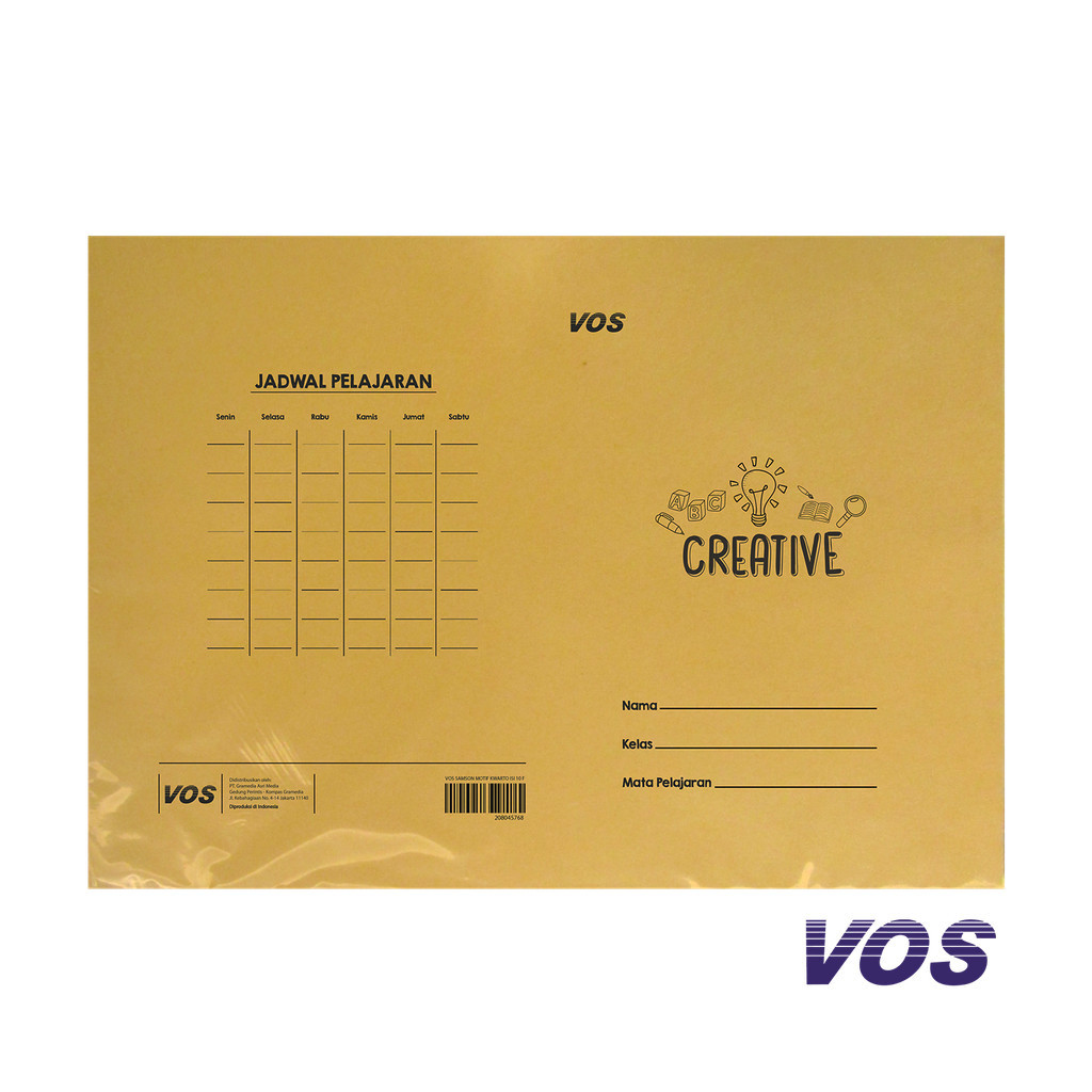 

Vos - Sampul Samson Motif Kwarto Isi 10 F