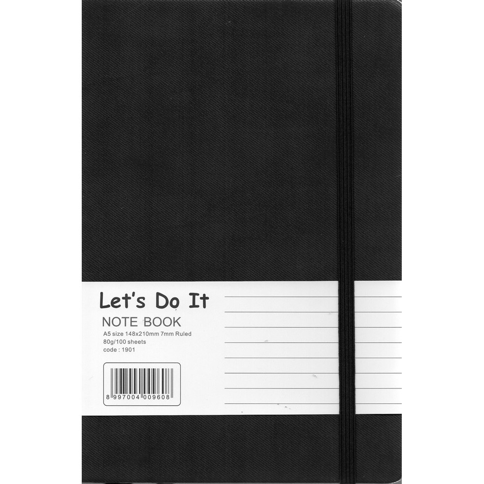 

Notebook Dairin Lets Do It A5 1901-01 Hitam