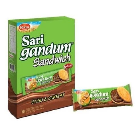 

roma sari gandum sandwich coklat 39gr eceran 2000