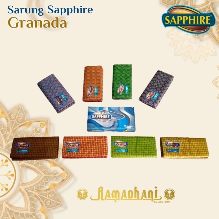populer] Sarung Sapphire Exclusive Granada