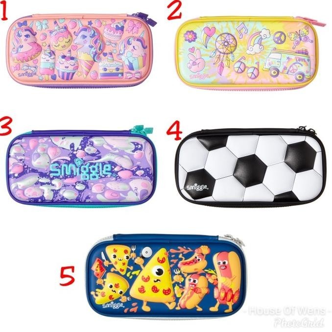 

Smiggle Hippy Hardtop Pencil Case - Tempat Pensil Smiggle Stok Terbatas